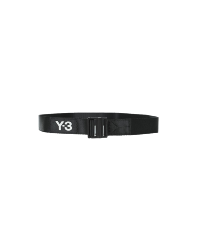 Shop Y-3 Belts In Black