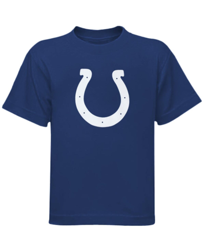 Shop Outerstuff Indianapolis Colts Big Boys Team Logo T-shirt In Blue