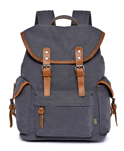 Tsd Brand Shady Cove Canvas Backpack In Slate