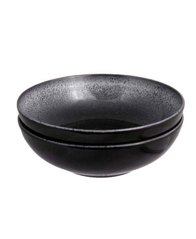 Porland Ethos Twilight 2-piece Bowl Set In Gray