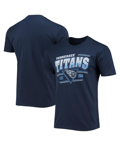 Shop Junk Food Men's Navy Tennessee Titans Throwback T-shirt