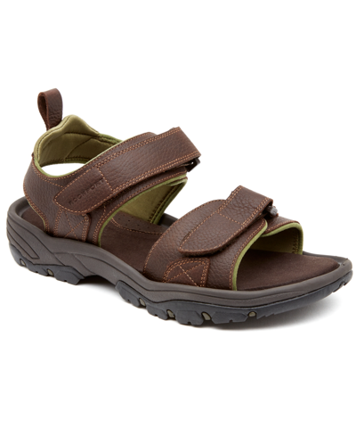 Shop Rockport Men's Rocklake Sandals In Brown