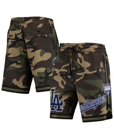 Shop Pro Standard Men's  Camo Los Angeles Dodgers Team Shorts