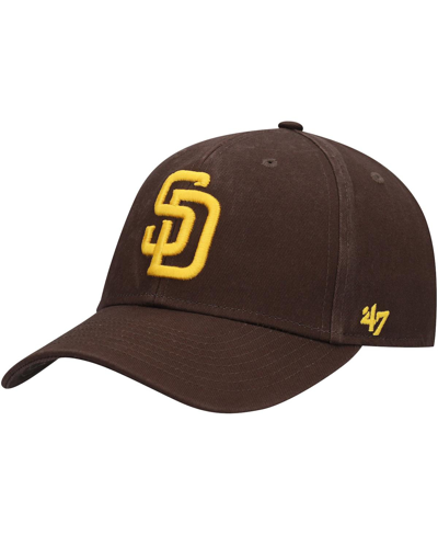 Shop 47 Brand Men's '47 Brown San Diego Padres Legend Mvp Adjustable Hat