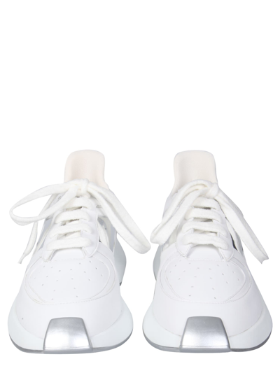 Shop Giuseppe Zanotti Ferox Sneakers In Bianco
