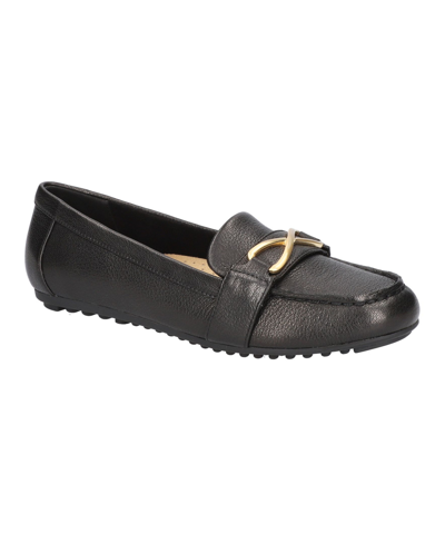 Shop Bella Vita Women's Susmita Comfort Loafers In Black Leather