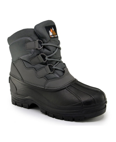 Shop Polar Armor Men's All-weather Snow Boots In Gray