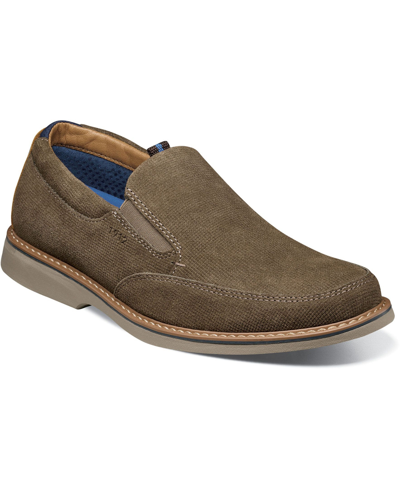 Nunn Bush Men's Otto Moccasin Toe Slip-on Shoes Men's Shoes In Mocha