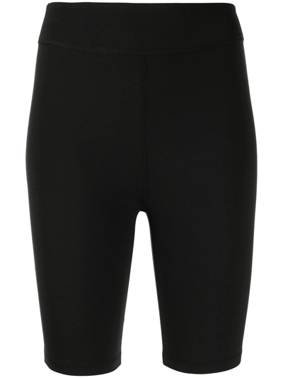 Shop Onefifteen X Beyond The Radar Stretch-fit Cycling Shorts In Black