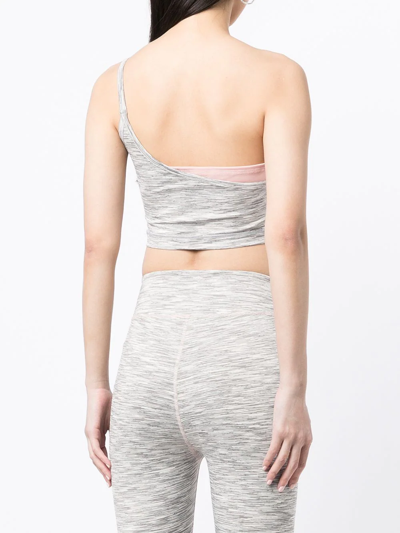 Onefifteen X Beyond The Radar Stretch-fit Melange Leggings In Grey