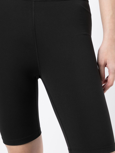 Onefifteen X Beyond The Radar Stretch-fit Cycling Shorts In Black