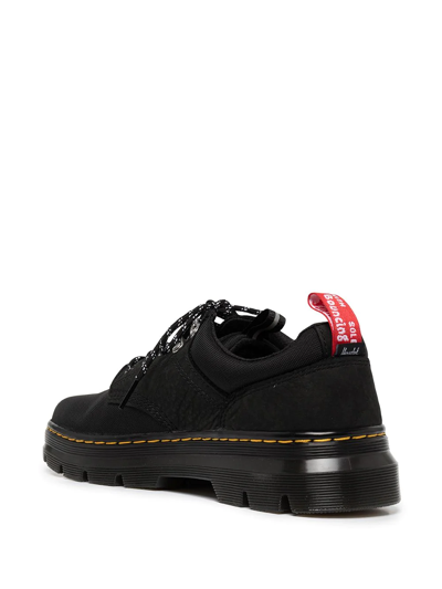 Dr. Martens Men's Reeder Wyoming Leather Utility Shoes In Black