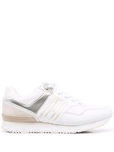 Shop Tommy Hilfiger City Runner Low-top Sneakers In White