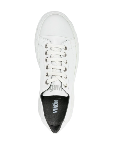Shop Viron White Apple Low-top Sneakers
