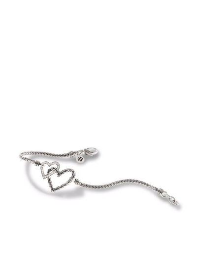 Shop John Hardy Classic Chain Manah Diamond Pavé Bracelet In Silver