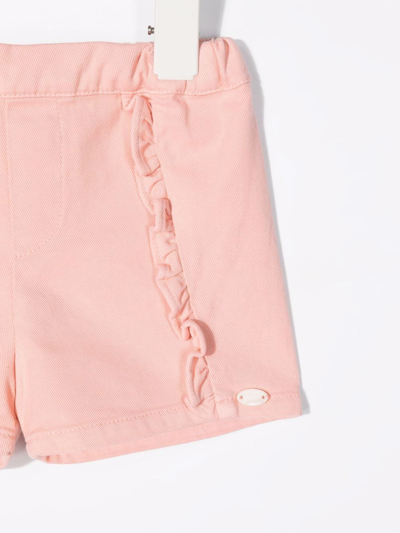 Shop Tartine Et Chocolat Ruffle-detailed Shorts In Pink