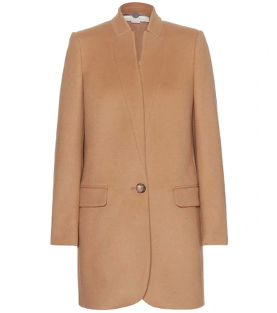 Shop Stella Mccartney Wool-blend Coat