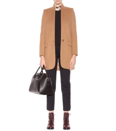 Shop Stella Mccartney Wool-blend Coat