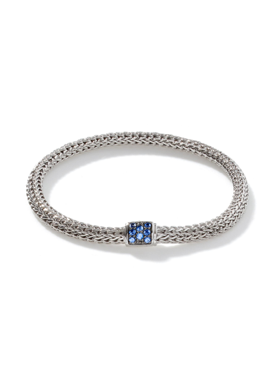 Shop John Hardy 'classic Chain' Sapphire Sterling Silver Bracelet
