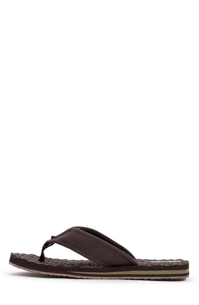 Shop Muk Luks Chill Out Flip-flop Sandal In Brown