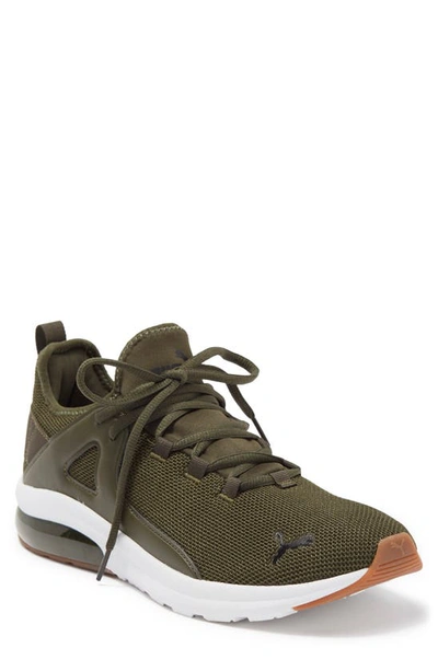 Portret Smeren mug Puma Men's Electron 2.0 Mesh Sneakers In Green | ModeSens