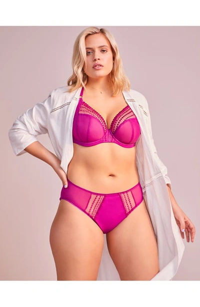 Elomi Plus Size Matilda Brief Panty El8905, Online Only In White