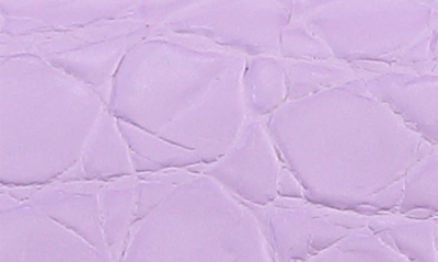 Shop Gu-de Love Leather Bag In Lavender
