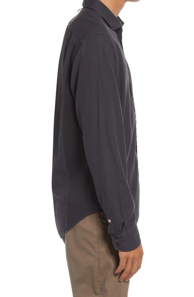 Shop Rag & Bone Pursuit 365 Button-up Shirt In Dark Grey