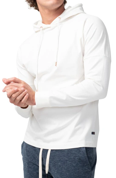 Shop Good Man Brand Japan Long Sleeve Pullover Hoodie In Natural