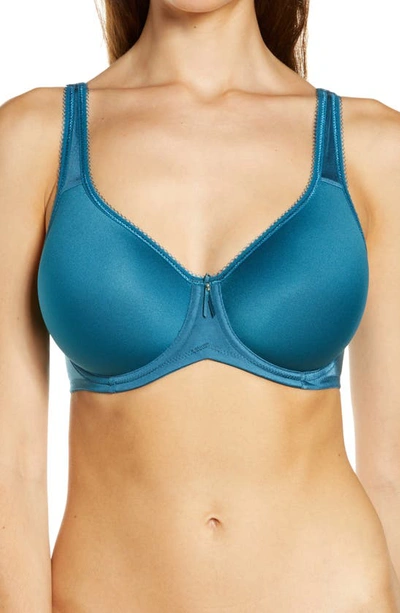 Shop Wacoal Basic Beauty Spacer Underwire T-shirt Bra In Blue Coral
