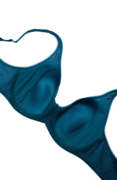 Shop Wacoal Basic Beauty Spacer Underwire T-shirt Bra In Blue Coral