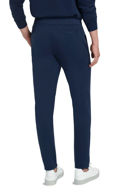 Shop Bugatchi Comfort Stretch Cotton Pants In Navy