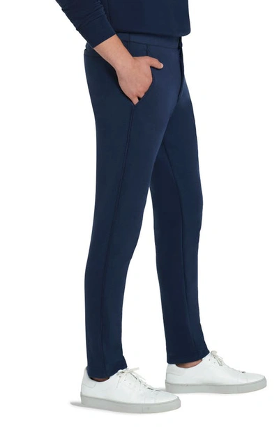 Shop Bugatchi Comfort Stretch Cotton Pants In Navy