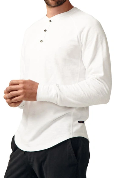 Shop Good Man Brand Slim Fit Henley In White