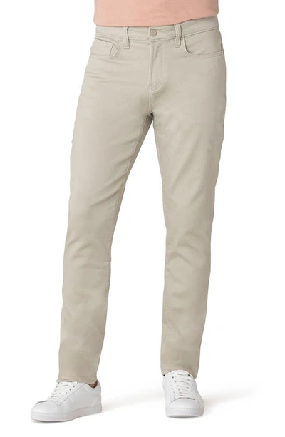 Shop Swet Tailor Duo Slim Fit Pants In Deeper Stone