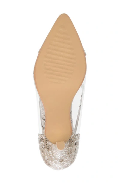 Shop Journee Signature Gabbie Snake Embossed Pointed Toe Pump In Snake Leather