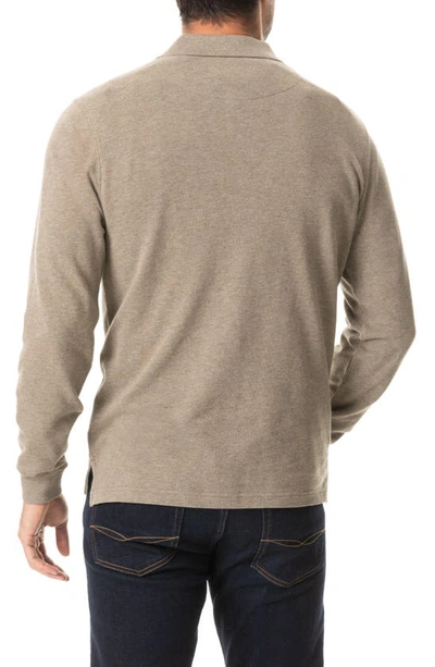 Rodd & Gunn World Valley Polo Shirt In Latte