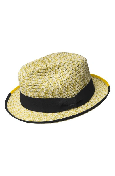 Shop Bailey Caspar Fedora In Natural Multi