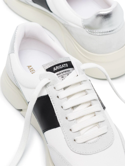 Shop Axel Arigato Genesis Vintage Low-top Sneakers In Weiss