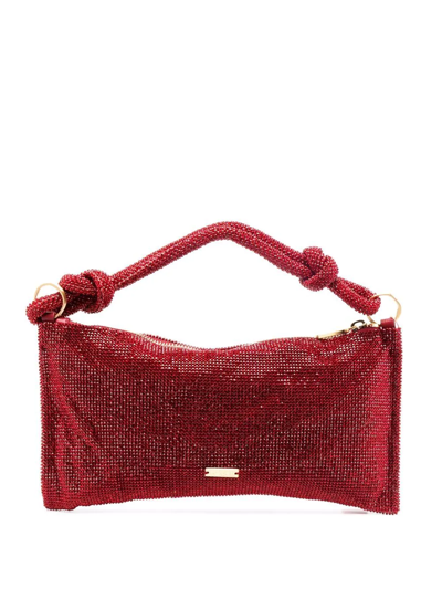 Shop Cult Gaia Hera Gem-embellished Tote Bag In Rot