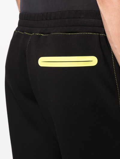 Moschino Logo-print Track Pants In Schwarz