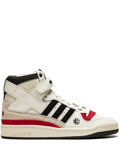 Shop Adidas Originals X Eric Emanuel Forum 84 High "louisville" Sneakers In White