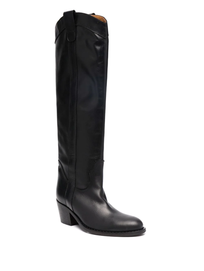 Via Roma 15 Western-style Boots In Schwarz