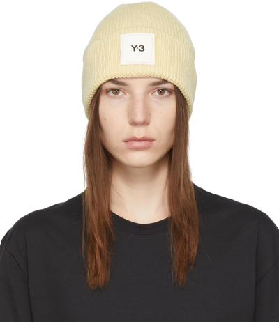 Shop Y-3 Yellow Classic Beanie In Easyellow