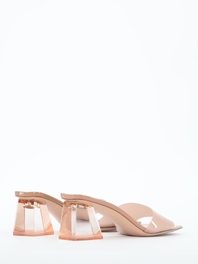 Shop Gianvito Rossi Cosmic Nude Sandals