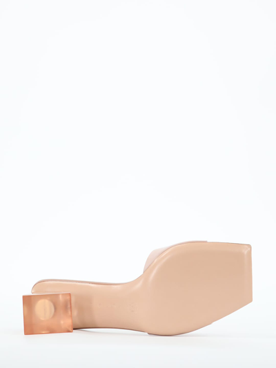 Shop Gianvito Rossi Cosmic Nude Sandals