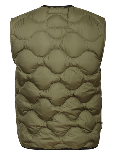 Shop Woolrich Sierra Onion Vest In Outdoor Green