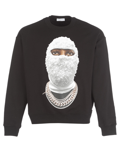 Shop Ih Nom Uh Nit Future Mask Sweatshirt In Black