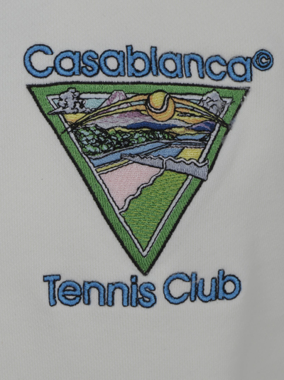 Shop Casablanca Sweater In  Tennis Club Icon