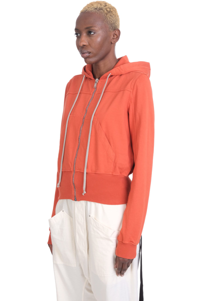 Shop Drkshdw Sweatshirt In Orange Cotton